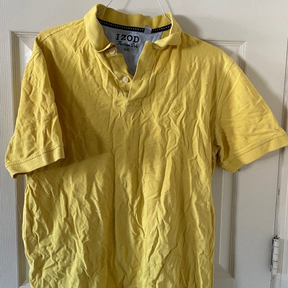 (✿◠‿◠) 4/20$ Yellow Men's Polo Tee